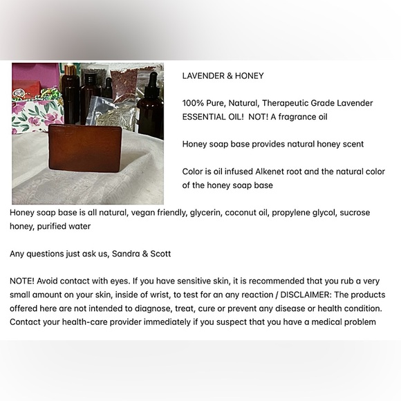 2nd Sample 5 Pak Homemade Creamsicle ‘Carterii’ Frankincense Myrrh Homemade Soap - Picture 9 of 11